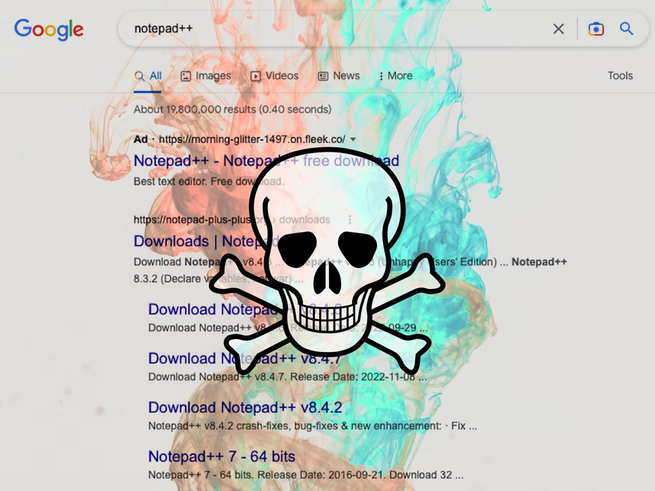 Google advertisements turning into malware spreading platforms