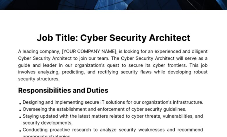 How to write spotless job description to attract cybersecurity pros to your business