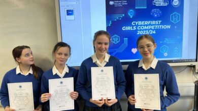 Gchq says cyberfirstgirls to prevent cyber attacks