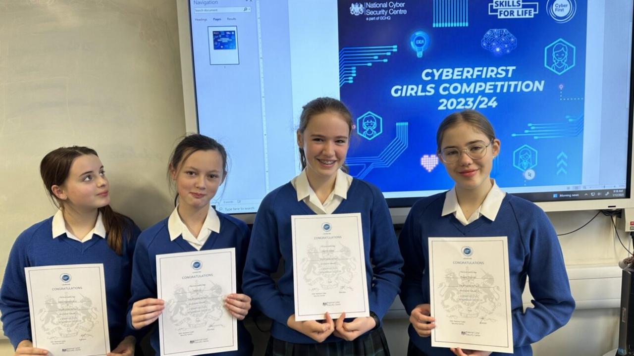 Gchq says cyberfirstgirls to prevent cyber attacks