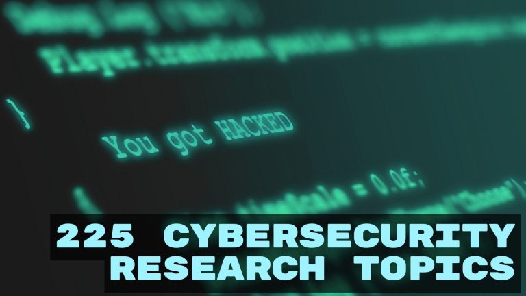 Exploring cybersecurity research topics for masters degree studies