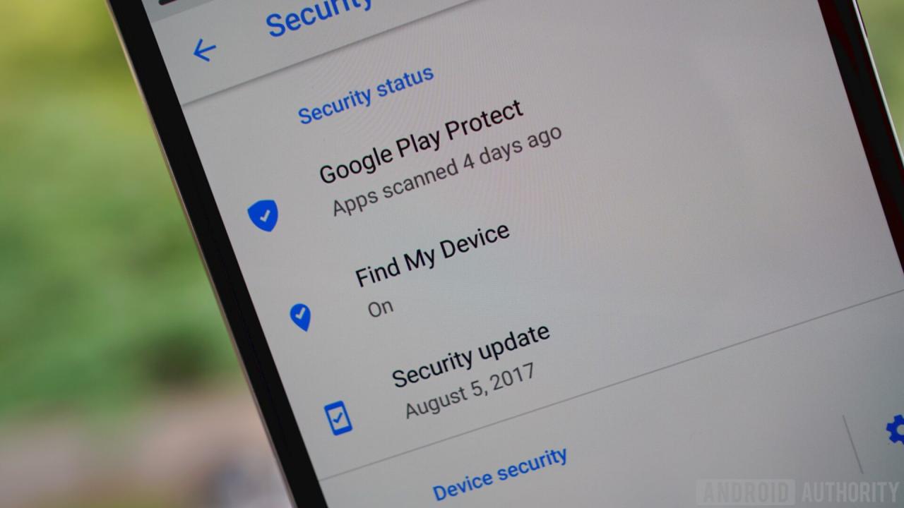 Google find my device helps secure your information stored on the phone to the core