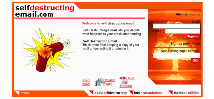 Google to offer self destructing email service