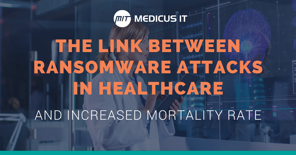 How ransomware impacts healthcare organizations