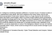 Fbi email servers hacked