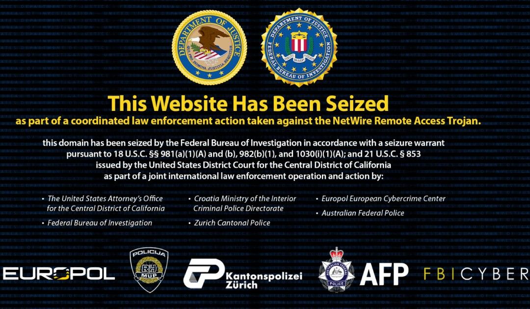 Fbi seizes 9 cryptocurrency exchange websites supporting cyber criminals and ransomware spread