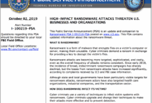 Fbi ransomware