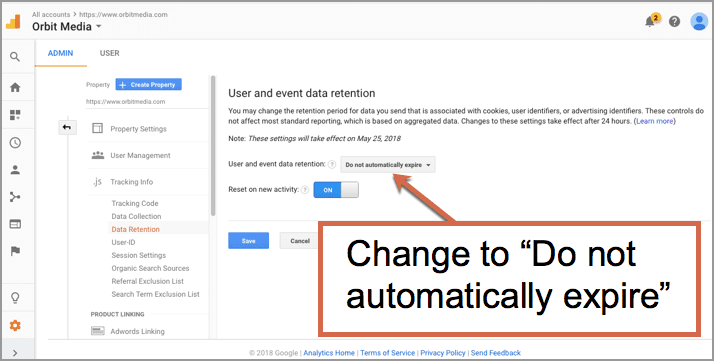 Google makes changes to its data retention laws