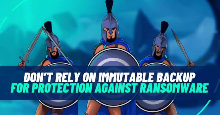 Immutable data storage is last line of defense against ransomware